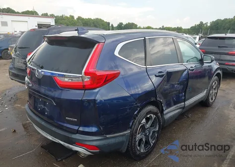 2018 Honda Cr-V Touring из США, поврежденный, VIN 7FARW1H91JE001681